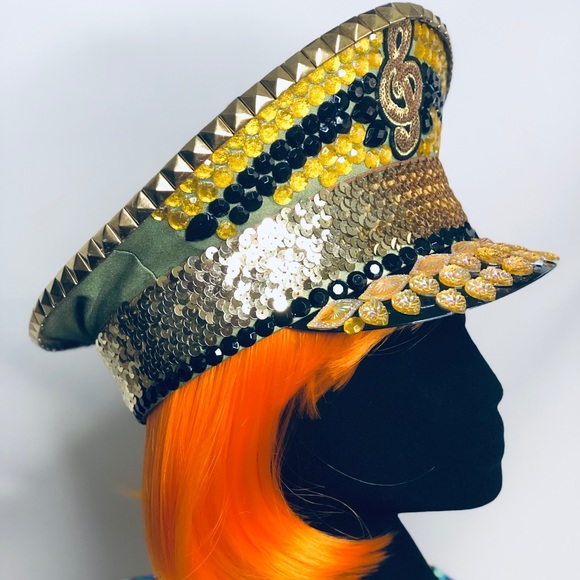 Burningman/festival/rave Captains Hat main image 8